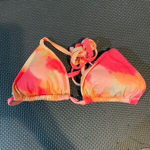 aerie Tie Dye Swim Top XS